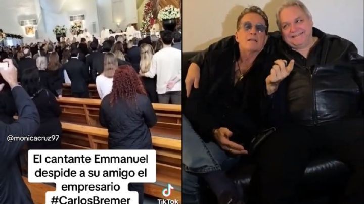 VIDEO | El emotivo homenaje de Emmanuel al tiburón Carlos Bremer en su funeral