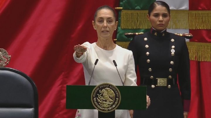 VIDEO: El momento en que Claudia Sheinbaum toma protesta como la nueva Presidenta de México