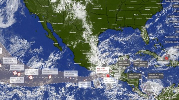 SIGUE EN VIVO: baja presión tropical NADINE ¿En qué regiones de OAXACA habrá lluvias y deslaves?