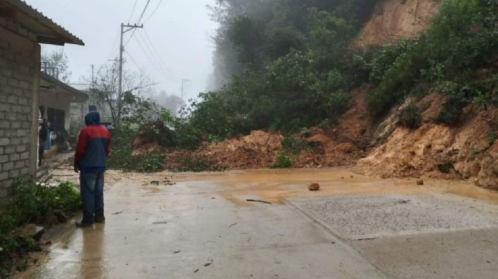 Confirman una mujer fallecida por tormenta Nadine en la Sierra Mixe, OAXACA