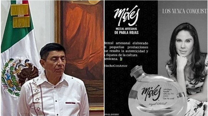 Gobierno de OAXACA busca cancelar mezcal que promociona Paola Rojas