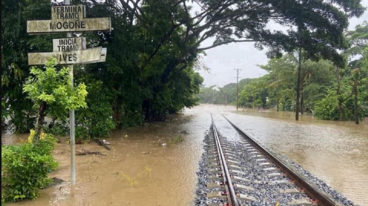 Depresión Once-E afecta estación Mogoñe del Tren Interoceánico