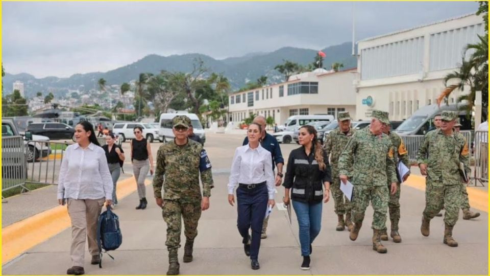 La presidenta de México acudió la tarde de ayer como primer acto de Gobierno de su sexenio