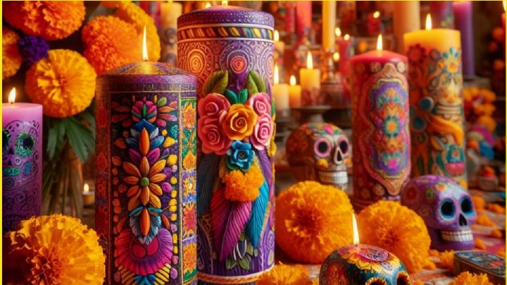 Día de Muertos 2024: Cómo crear tus propias veladoras para tu ofrenda