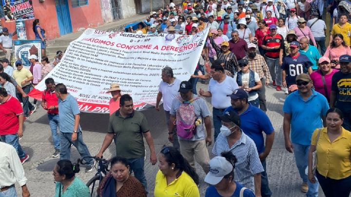 CNTE suspende clases en OAXACA el viernes 15 de noviembre por marcha masiva