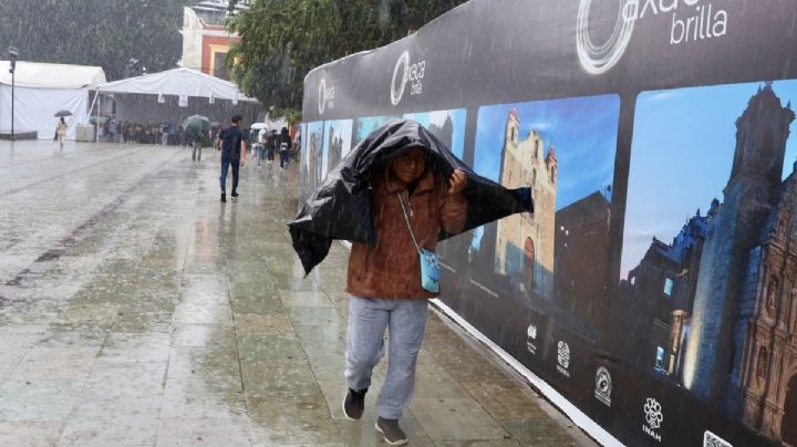 ¡Saca el paraguas! OAXACA será azotada por lluvias muy fuertes y advierten de posibles inundaciones