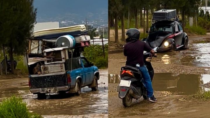 Después de las lluvias anuncian bacheo y pavimentación en calles de OAXACA