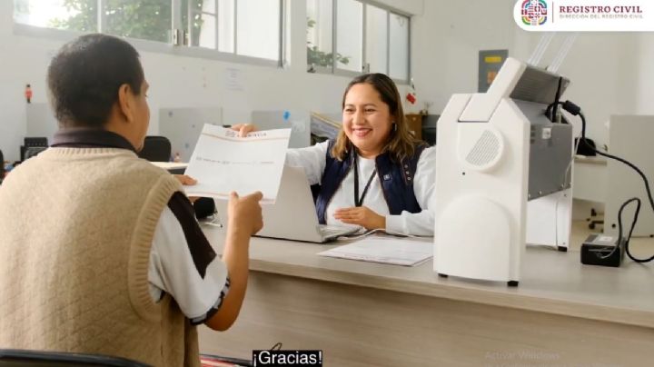 Por primera vez en OAXACA se podrá tramitar GRATIS el Acta de Nacimiento en Braille