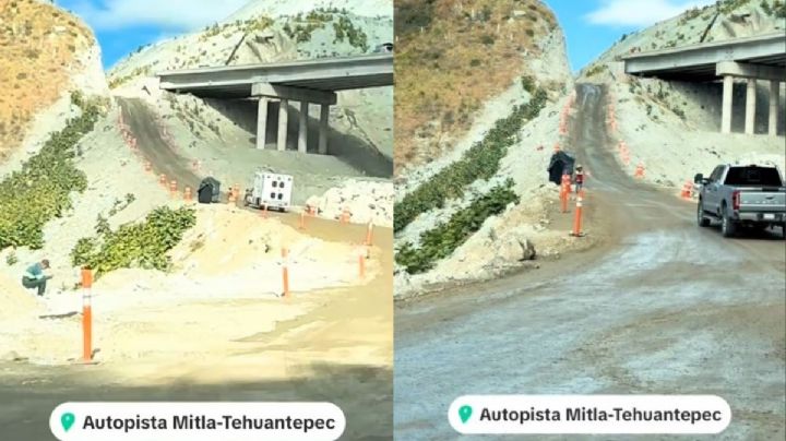 VIDEO | AUTOPISTA MITLA-TEHUANTEPEC: ¿Se puede circular por la carretera aún sin terminar?