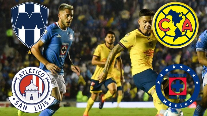 Semifinales con Cruz Azul, América, Monterrey y SLP. FECHAS y HORARIOS de los juegos en Liga MX