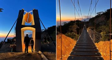 OAXACA tiene un nuevo puente iluminado con entrada en forma de "H": ¿Dónde está ubicado?