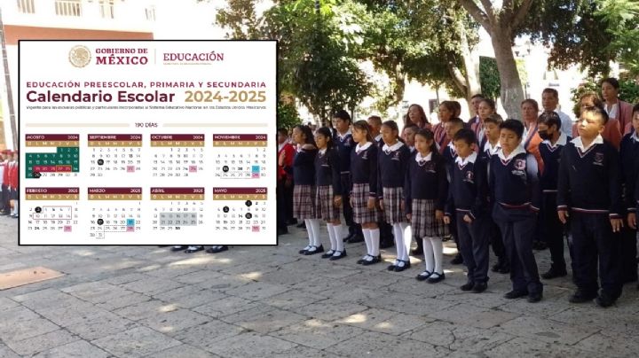 Calendario Escolar OAXACA 2025: Así queda la agenda de clases para alumnos de educación básica