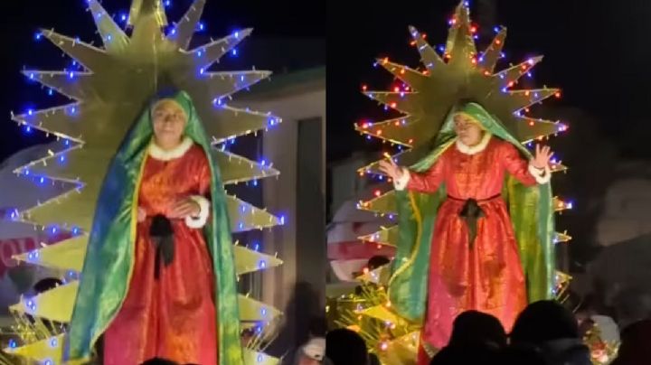 Virgen bailarina causa polémica en OAXACA: "Una falta de respeto" | VIDEO