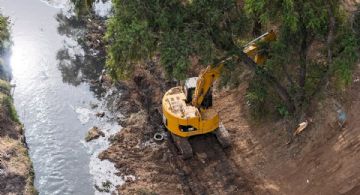 Avanzan en el saneamiento de los ríos Atoyac y Salado en OAXACA