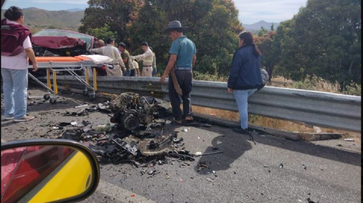 VIDEO | FUERTE ACCIDENTE deja un muerto y cinco heridos en OCOTLÁN OAXACA