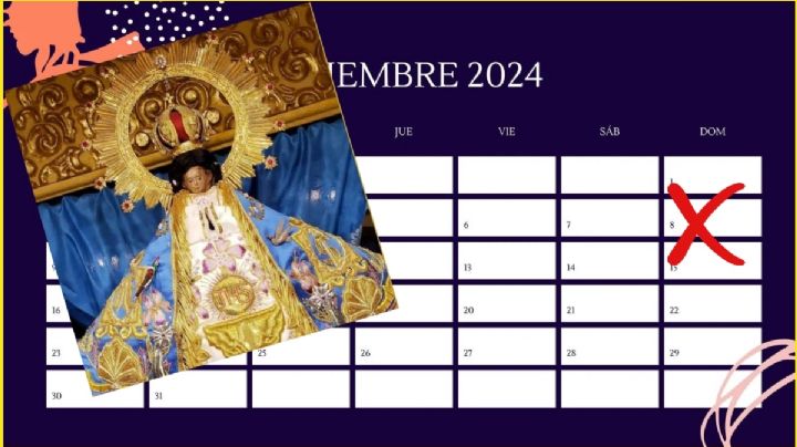 Día de la Virgen de Juquila: ¿El 8 de diciembre 2024 es feriado en OAXACA?