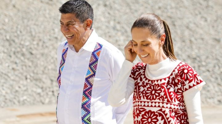 Sheinbaum y Jara inauguran el Centro de Salud de Santiago Astata, OAXACA