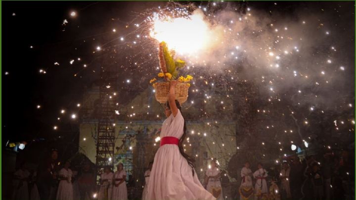 La espectacular fotografía de la GUELAGUETZA SERRANA que está dando la vuelta al mundo desde OAXACA