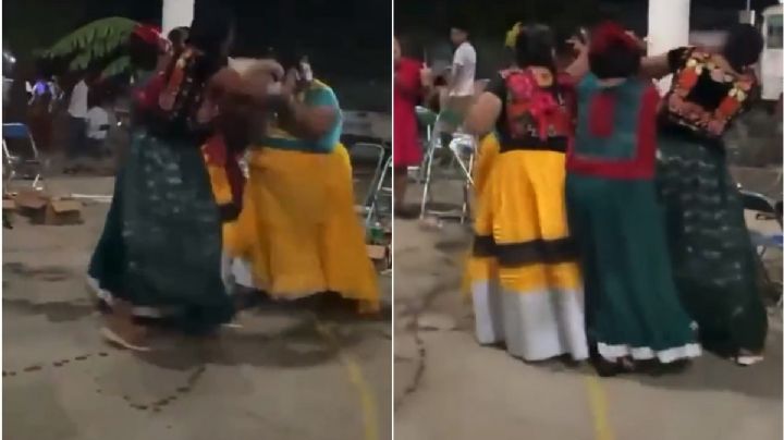 ¡Hay tiro! Pelea de mujeres istmeñas se viraliza en OAXACA | VIDEO