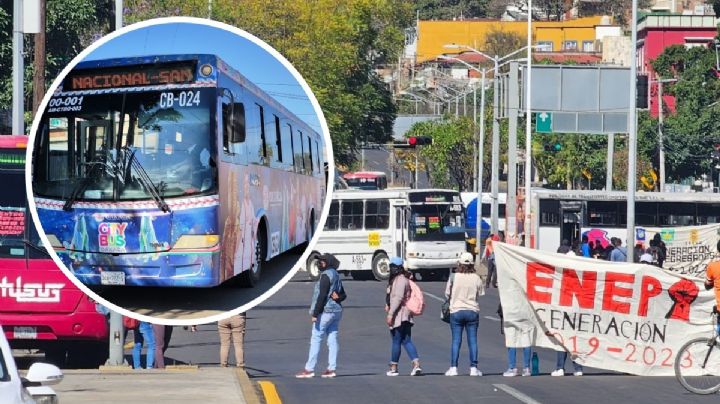 CityBus suspende servicio por bloqueos en OAXACA