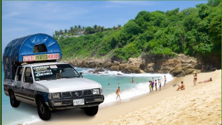 ¿Cuánto valen "Las pasajeras" que te llevan del Aeropuerto de Puerto Escondido a la playa?