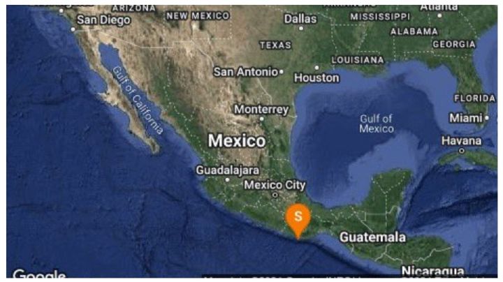 Sismo hoy 25 de FEBRERO en Puerto Escondido