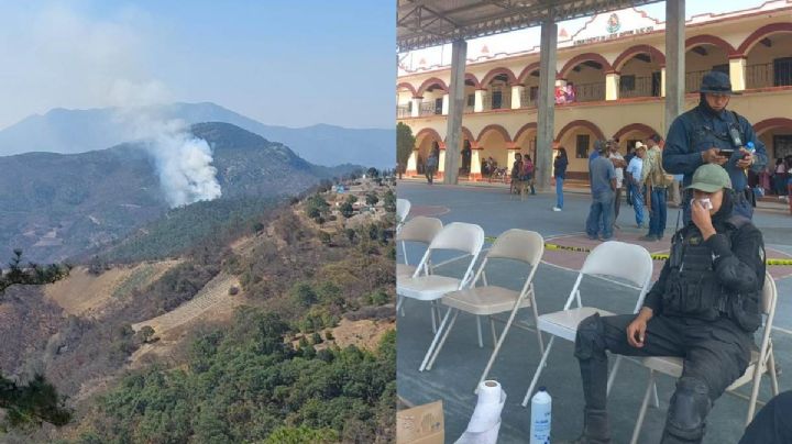 Incontrolable incendio en el Valle de Tlacolula, Oaxaca; se extiende a otras comunidades y deja 5 muertos