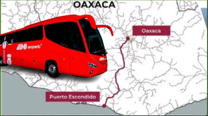 ¿En qué horarios salen los autobuses ADO de OAXACA a Puerto Escondido y qué días?