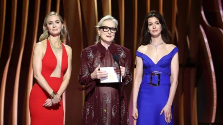 Meryl Streep, Anne Hathaway y Emily Blunt, recrean icónica escena de "El diablo viste a la moda"