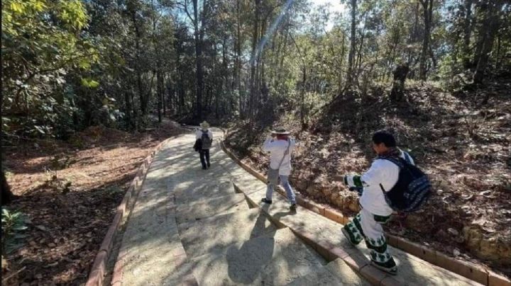 EL SENDERO REAL que caminó Benito Juárez ya presume sus primeras fotos en OAXACA