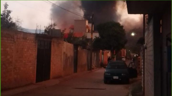 Bomberos y pobladores extinguen tras varias horas incendio en Santa Lucía del Camino