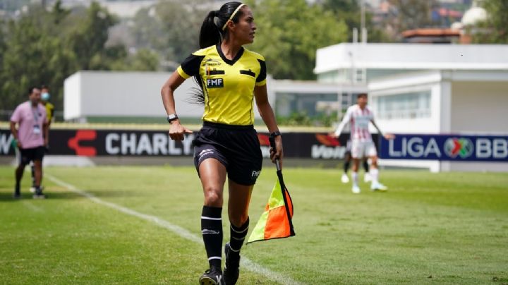 Aranza Quero, la árbitra orgullosamente oaxaqueña que debutó en la Liga de Expansión MX