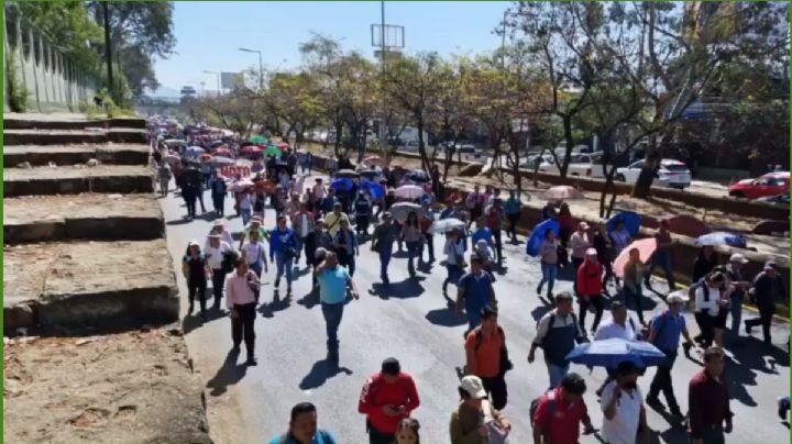 Sigue en VIVO los BLOQUEOS del SNTE en OAXACA este viernes 8 de MARZO