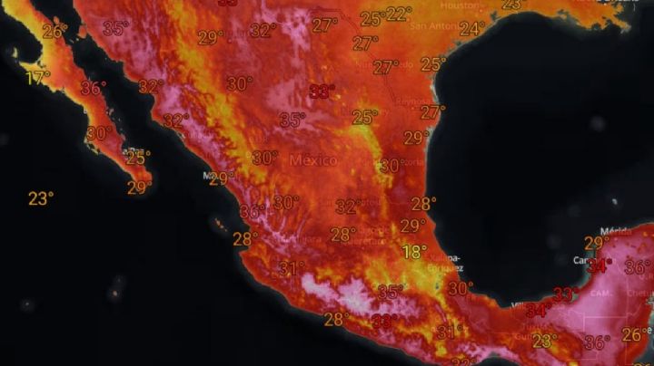 Calor infernal, pocas lluvias y tolvaneras sofocarán a OAXACA hoy 25 de abril