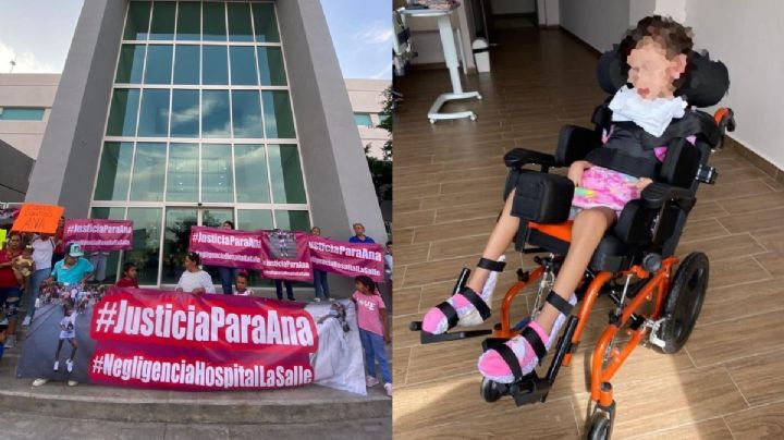 Justicia para Ana: Niña de 7 años queda parapléjica e invidente tras cirugía; culpan al hospital