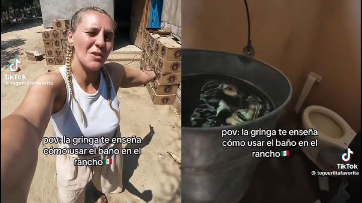 Estadounidense se hace viral por enseñar como es "hacer del baño" en un rancho de OAXACA | VIDEO