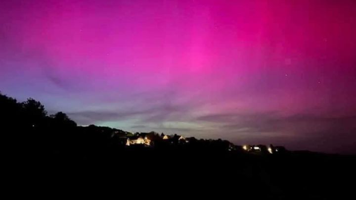 ¡Extraordinario! Aurora boreal se pudo observar desde OAXACA | FOTO