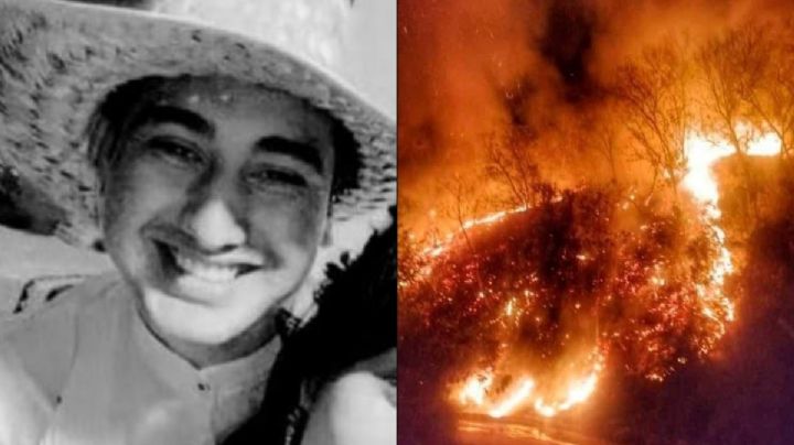 Joven voluntario muere por incendio forestal en San Pedro Cafetitlán