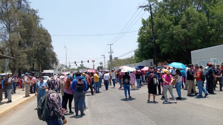 Trabajadores de limpia se unen a las protestas de maestros en Oaxaca