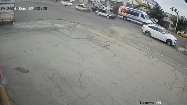 VIDEO | Momento exacto en que dos mujeres son arrolladas por BMW en Santa Rosa Panzacola