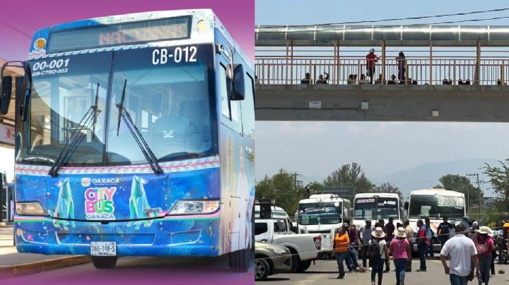 ¿En qué calles pasa el CityBus Oaxaca ante protestas de la CNTE? MAPA de RUTAS alternativas 1 y 2