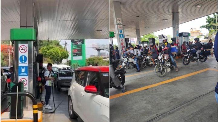 ¡Sin precedentes! CNTE toma gasolineras y regala combustible a conductores