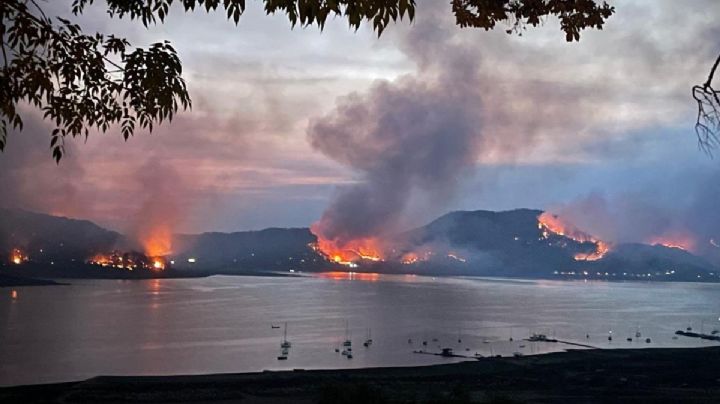 ¿Qué pasa en Valle de Bravo? Imágenes de los incendios forestales que consumen la zona