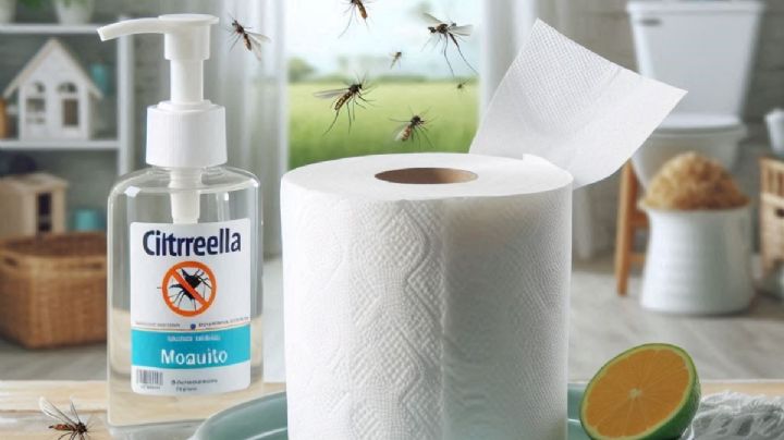 Así te puedes deshacer de los MOSQUITOS con papel de baño