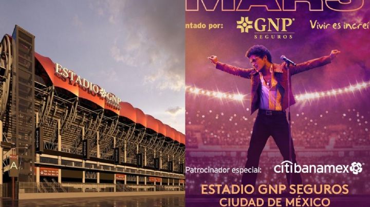 ¡Adiós Foro Sol! Bruno Mars inaugurará el Estadio GNP; fecha y nuevo MAPA del recinto