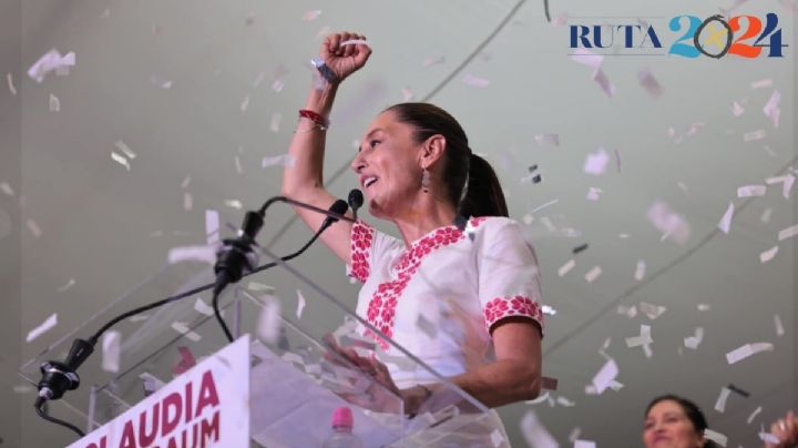 Claudia Sheinbaum se proyecta como ganadora de la Presidencia 2024, según encuestadora