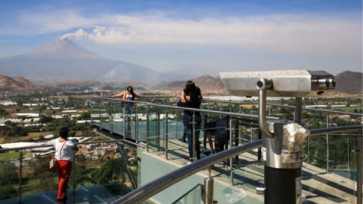 Fatal descuido: Niño de 3 años cae de una altura de 50 metros desde el Puente de Cristal de Puebla