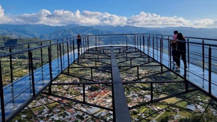 ¿Miedo a las alturas? Así es el Mirador de Cristal en OAXACA suspendido a 200 metros del piso