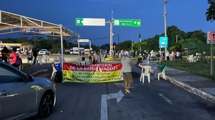 Bloqueo en Aeropuerto de Huatulco se mantiene por segundo día: ¿qué zonas están afectadas en OAXACA?