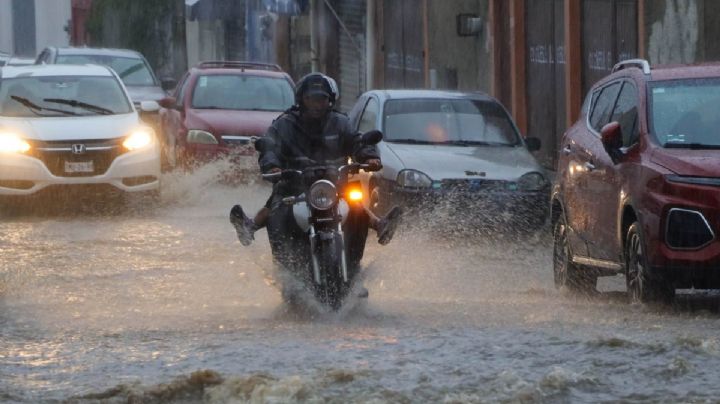 SMN advierte lluvias intensas en OAXACA, con posible caída de granizo e inundaciones inminentes